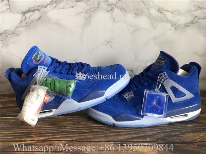Air Jordan 4 Florida Gators PE Game Royal Blue