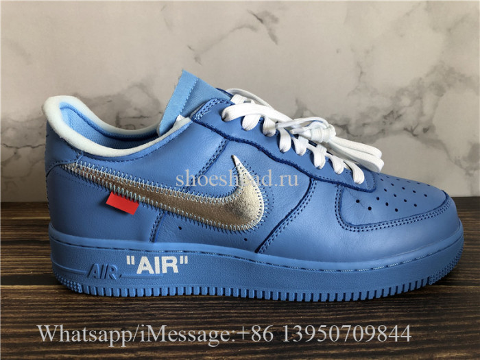 Off White x Nike Air Force 1 MCA Blue