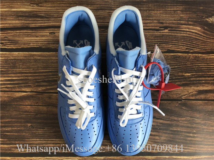 Off White x Nike Air Force 1 MCA Blue