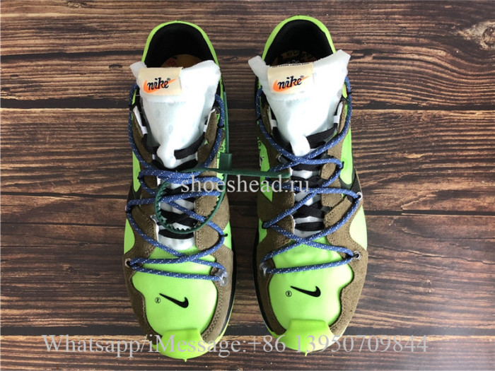 Final Version OFF-WHITE x Nike Zoom Terra Kiger 5 Electric Green