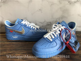 Off White x Nike Air Force 1 MCA Blue