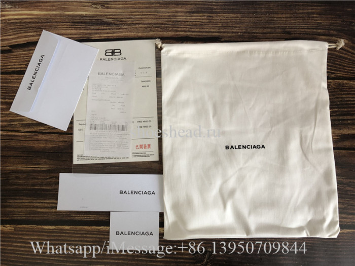 Balenciaga Lace-Up Knit Sock Speed Trainer Black Red White