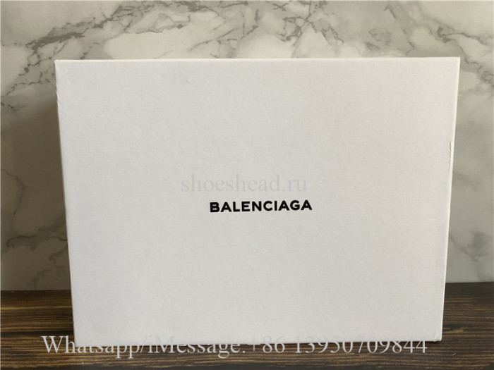 Balenciaga Lace-Up Knit Sock Speed Trainer Black Red White