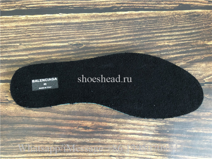 Balenciaga Lace-Up Knit Sock Speed Trainer Black Red White