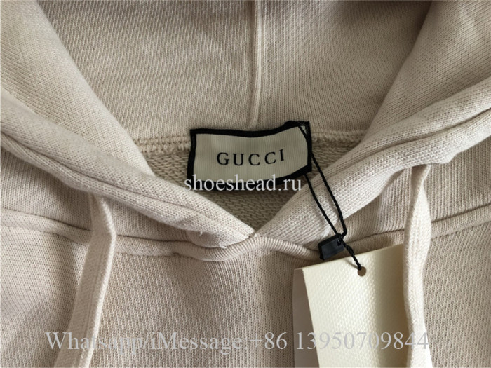 Gucci Deer-Applique Pullover Hoodie(US Size)