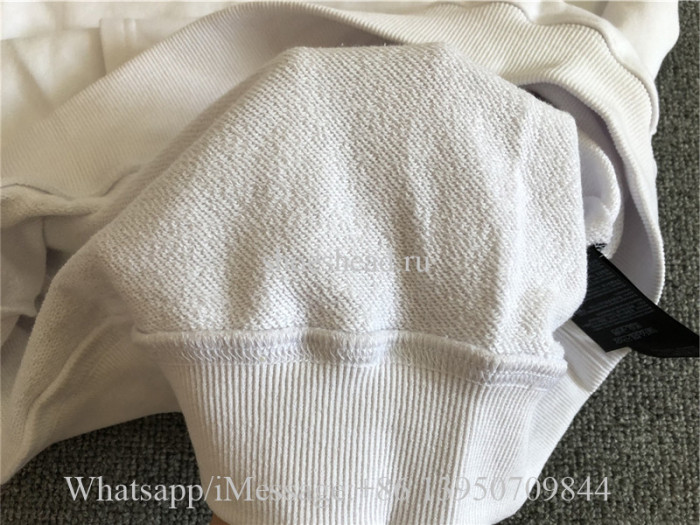 Saint Laurent White Sweat Hoodie