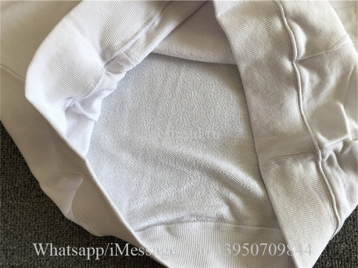 Saint Laurent White Sweat Hoodie