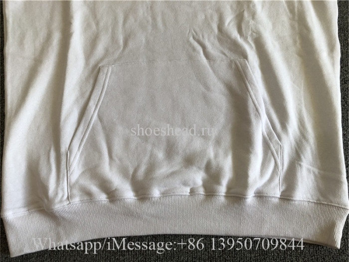 Saint Laurent White Sweat Hoodie