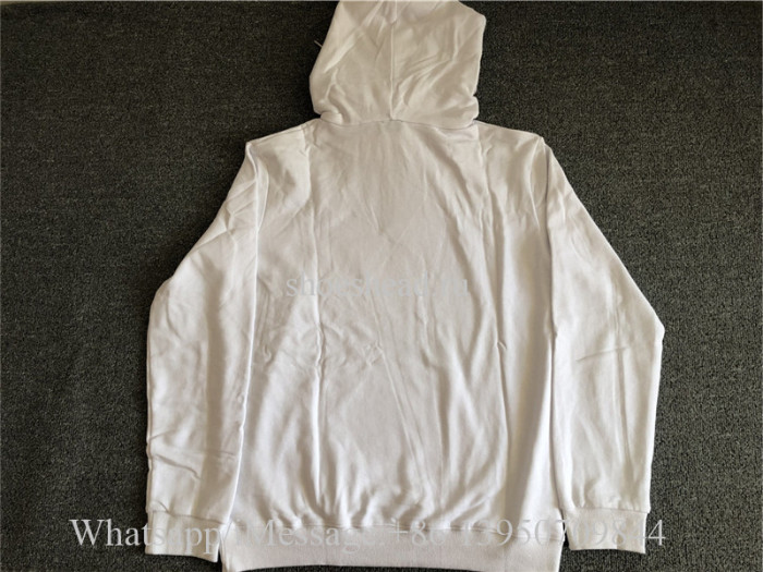 Saint Laurent White Sweat Hoodie