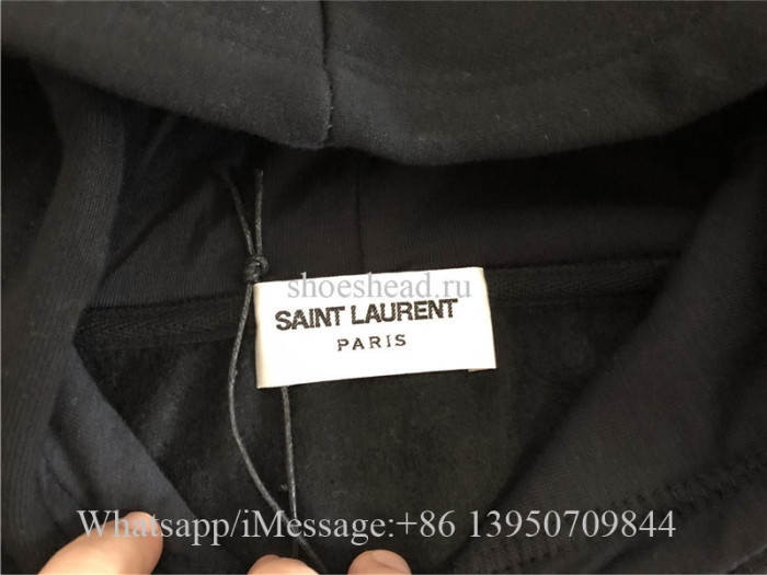 Saint Laurent Black Hoodie