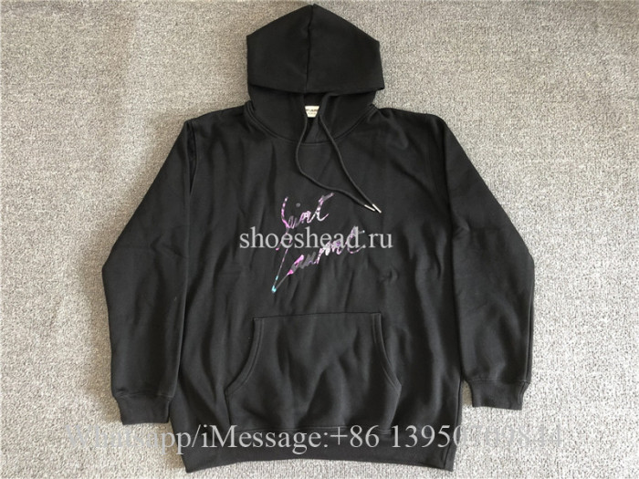 Saint Laurent Black Hoodie