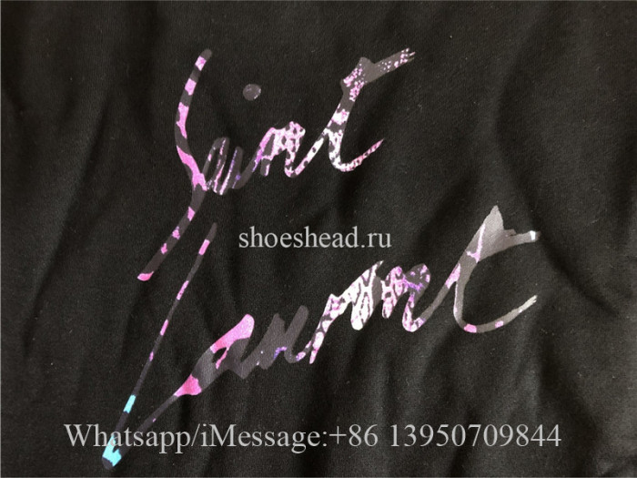 Saint Laurent Black Hoodie