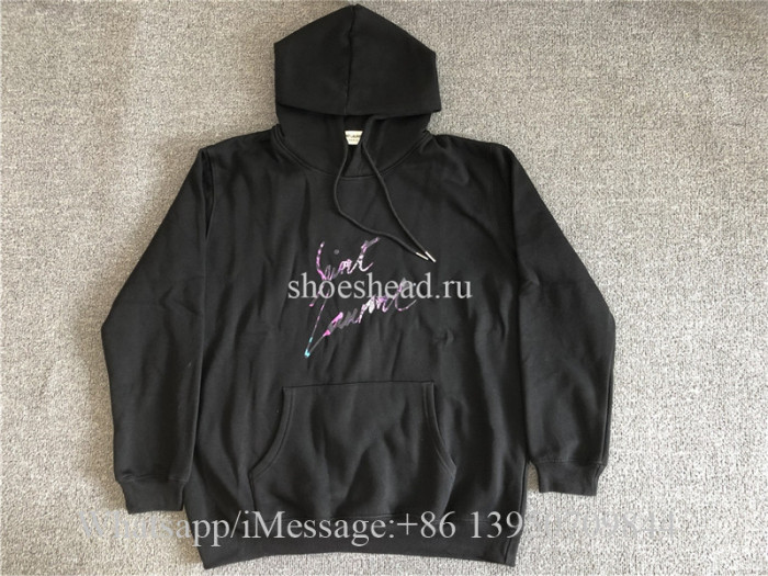 Saint Laurent Black Hoodie