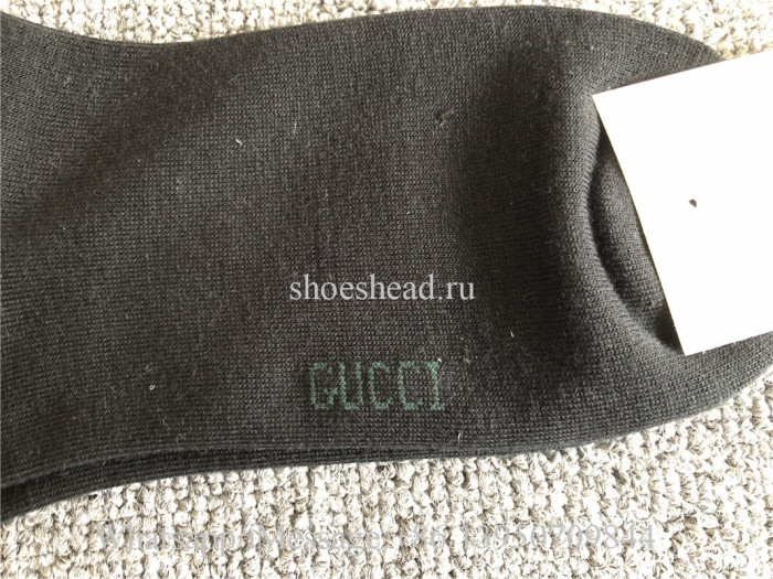 Gucci Black Sock