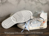 Off White x Air Jordan 1 Retro NRG White