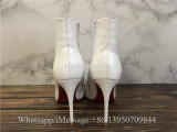 Christian Louboutin High Boots White