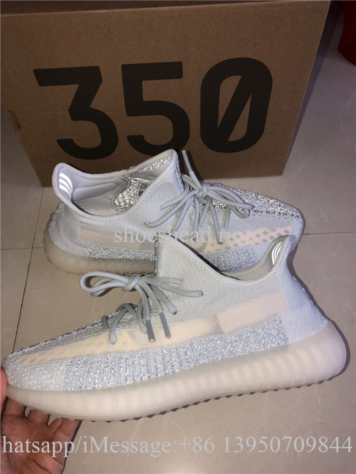 Super Quality Adidas Yeezy Boost 350 V2 Cloud White  Reflective