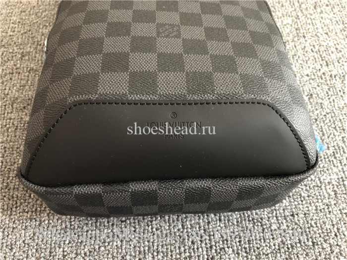Original Version Louis Vuitton Mens Avenue Sling Bag Damier