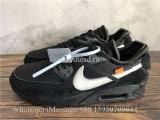 Off White x Nike Air Max 90 OG Black