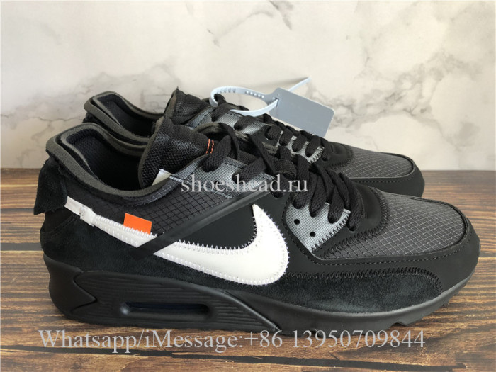 Off White x Nike Air Max 90 OG Black