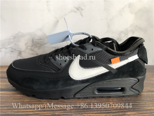 Off White x Nike Air Max 90 OG Black