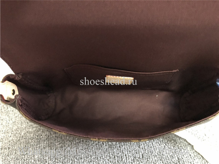 Original Louis Vuitton Favorite Monogram With Accessories MM Brown Shoulder Bag
