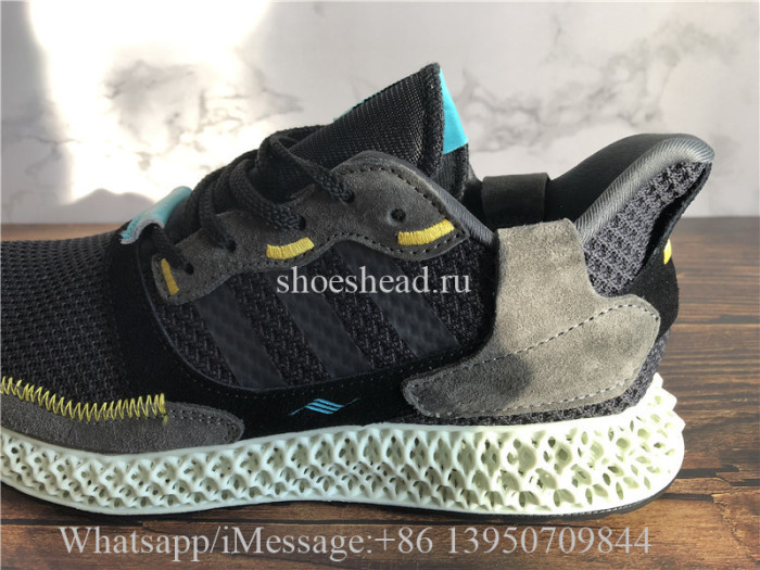 Adidas ZX4000 4D Black Carbon