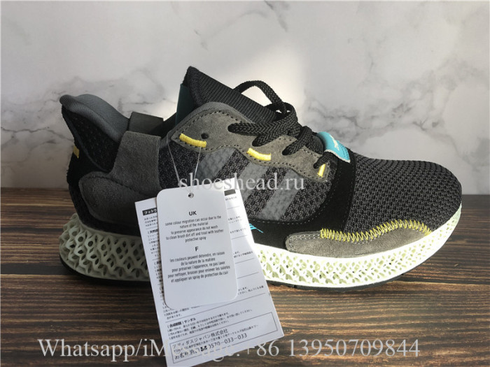Adidas ZX4000 4D Black Carbon