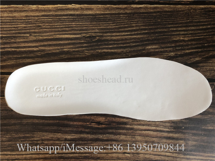 Gucci Ace Embroidered Sneaker Coffee G Logo