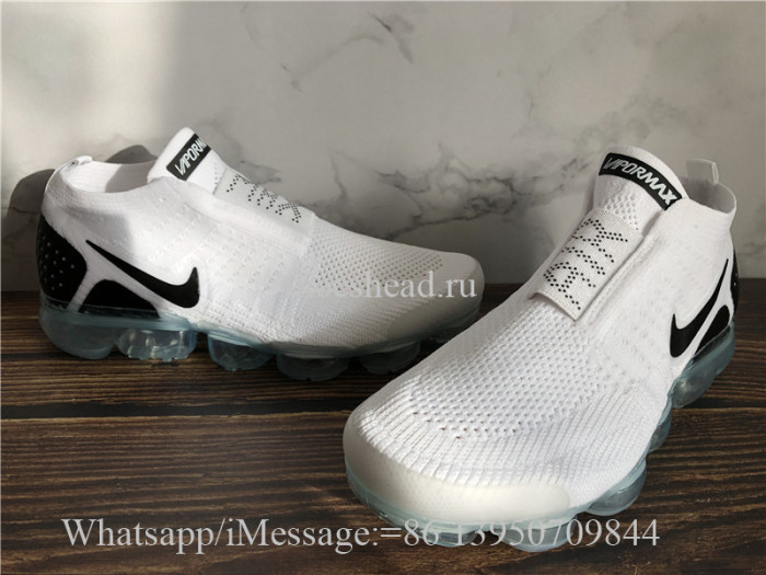 Nike Air VaporMax Flyknit 2 White Black Nike Logo