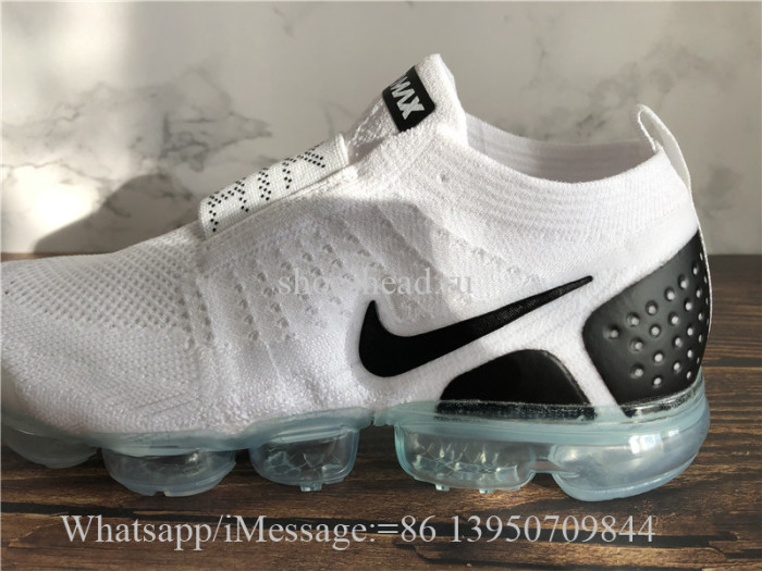 Nike Air VaporMax Flyknit 2 White Black Nike Logo