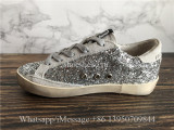 Kid Golden Goose GGDB Superstar Sneaker Grey Crystal