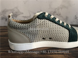 Christian Louboutin Low Top Sneaker Damier Green