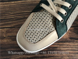 Christian Louboutin Low Top Sneaker Damier Green