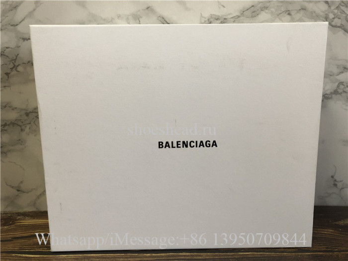 Balenciaga Fall Winter Washed Old Show Triple-S Sneaker Grey Red Blue
