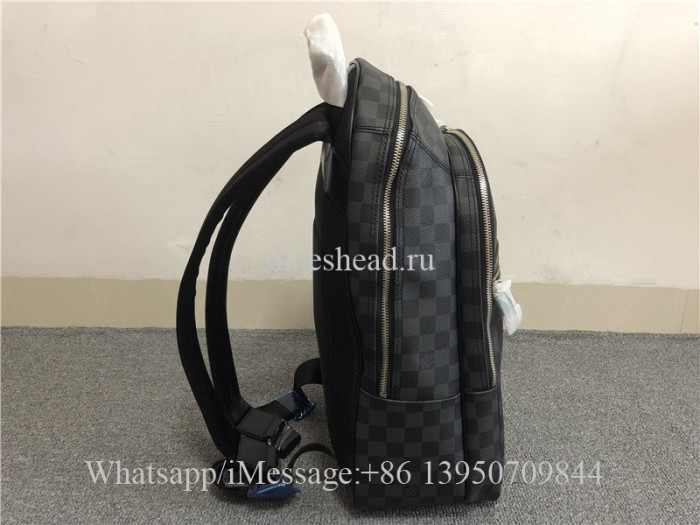 Original Louis Vuitton Backpack Michael NM Damier Graphite Noir