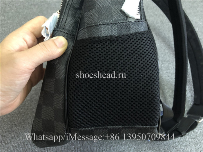 Original Louis Vuitton Backpack Michael NM Damier Graphite Noir