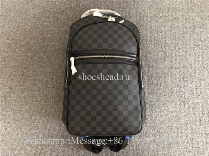 Original Louis Vuitton Backpack Michael NM Damier Graphite Noir