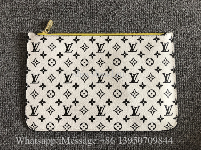Louis Vuitton Giant Monogram Neverfull MM M44588 Pink Lilac
