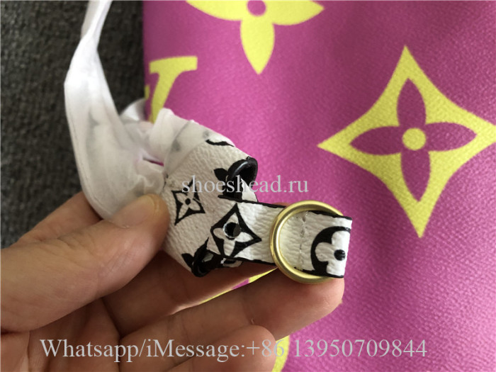 Louis Vuitton Giant Monogram Neverfull MM M44588 Pink Lilac