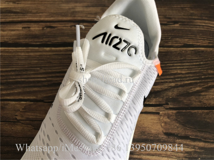 Off White x Nike Air Max 270 White