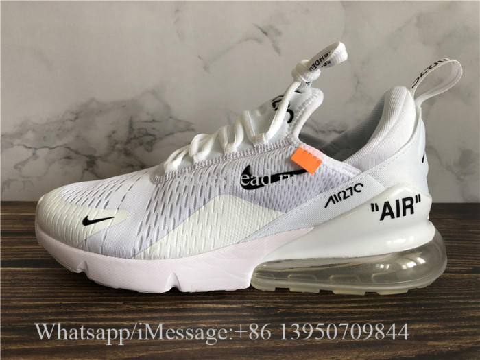 Off White x Nike Air Max 270 White