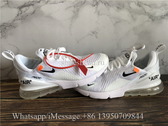 Off White x Nike Air Max 270 White