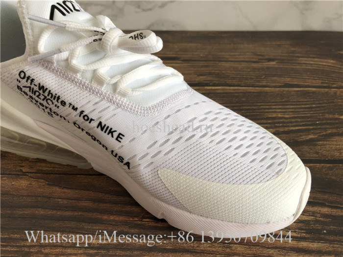 Off White x Nike Air Max 270 White