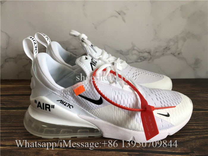 Off White x Nike Air Max 270 White