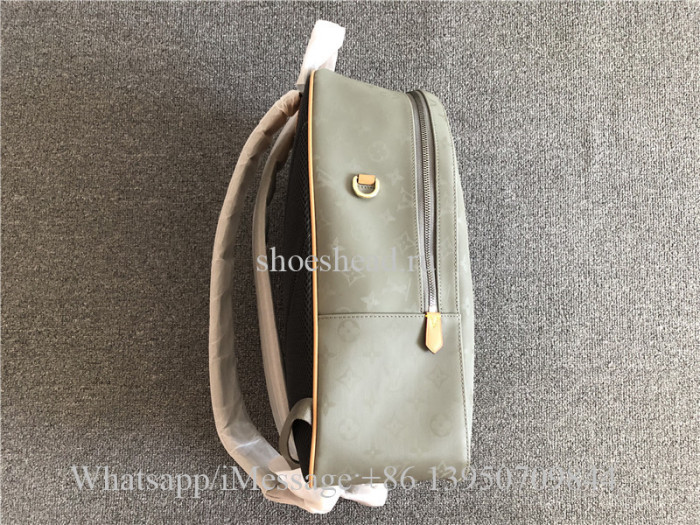 Original Quality Louis Vuitton Monogram Titanium Backpack