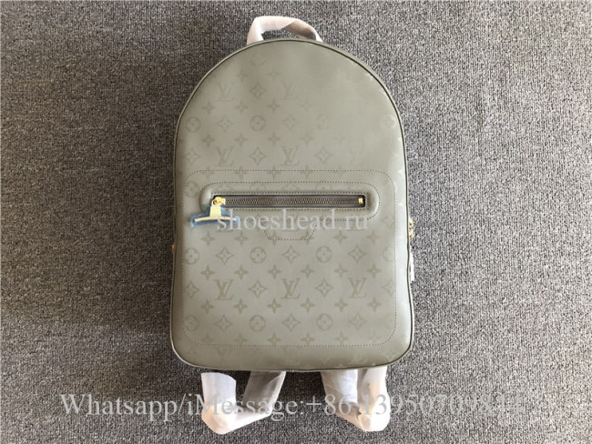 Original Quality Louis Vuitton Monogram Titanium Backpack