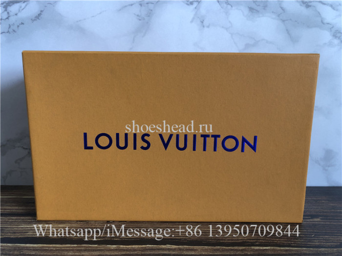 Louis Vuitton Low Top Sneaker Brown White