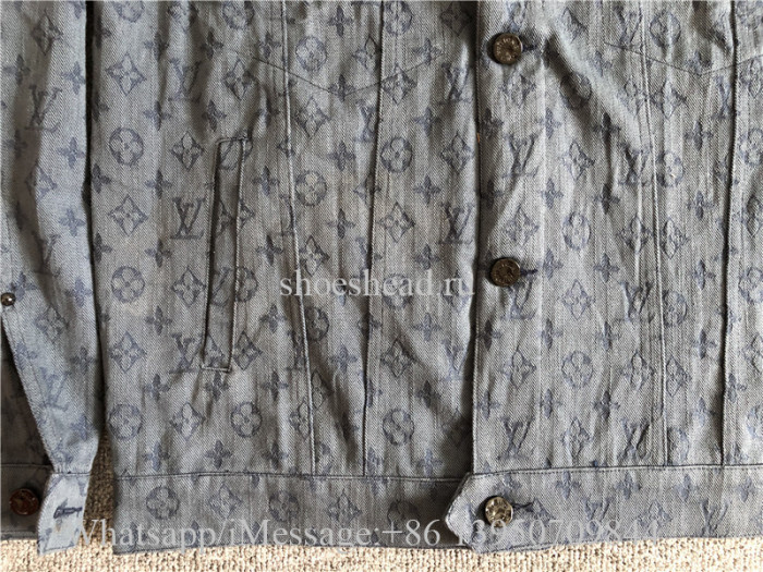 Louis Vuitton Blue Denim Jacket
