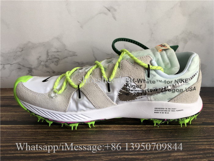 Off White x Nike Zoom Terra Kiger 5 White